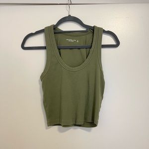 Abercrombie Ribbed Scoop Neck Tank